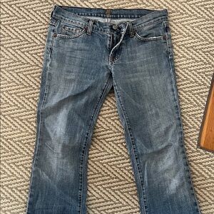 7 For All Mankind Medium Wash Boot Cut Jeans